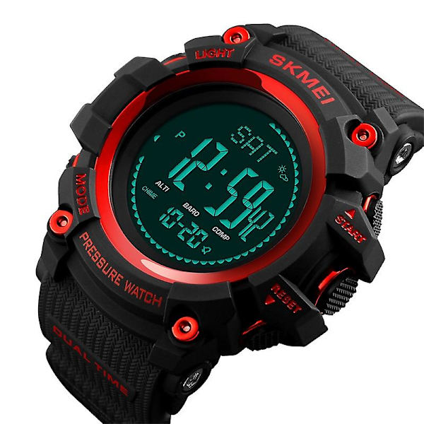Skmei 1358 30m vattentät digital watch Red
