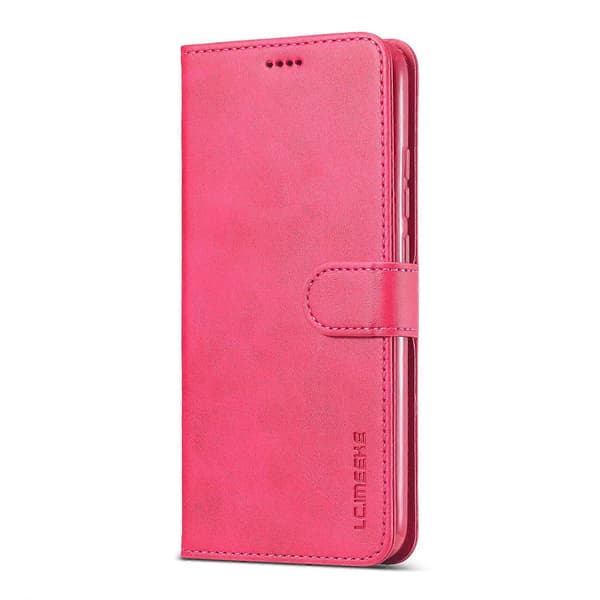 LC.IMEEKE Wallet Stand Læder Shell Telefon Cover Case til Samsung Galaxy A02/M02 (EU Version) Multicolor Style B