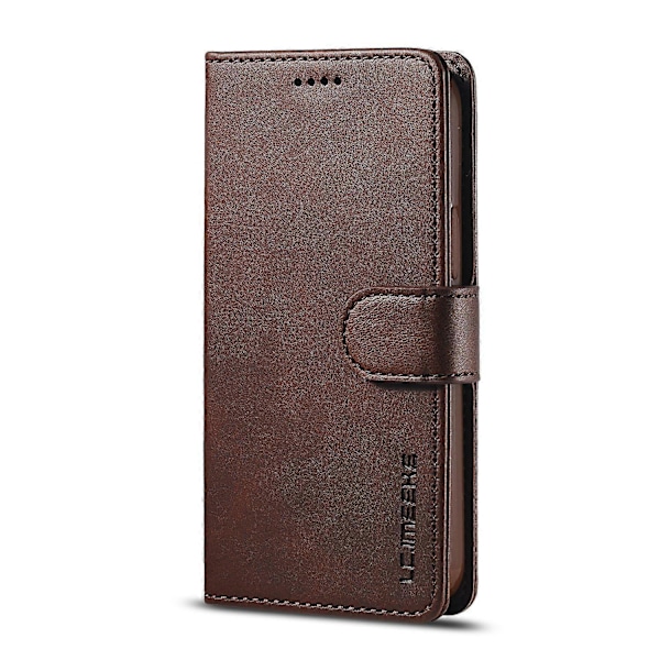 LC.IMEEKE Wallet Stand Læder Shell Mobiltelefon Cover til iPhone 12 Pro Max 6.7 tommer Multicolor Style E