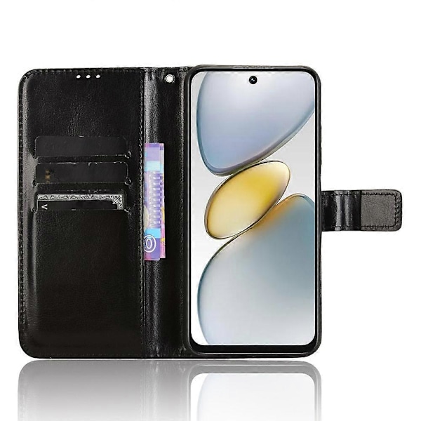 Til TECNO Spark Go 2025/Spark Go 1/Pop 9 Etui PU Læder Telefon Wallet Cover Multicolor Style D