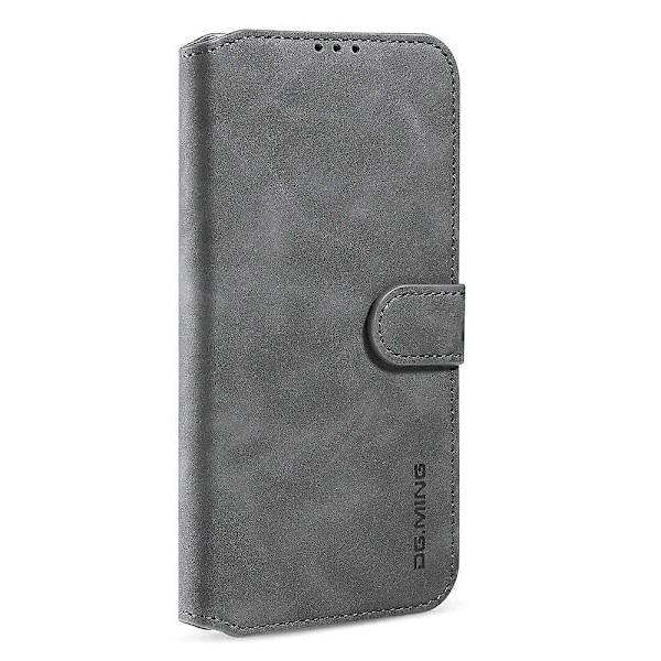 Retro Læder Telefoncover med Pung Stand Design og Praktisk Rem til iPhone 13 Multicolor Style C