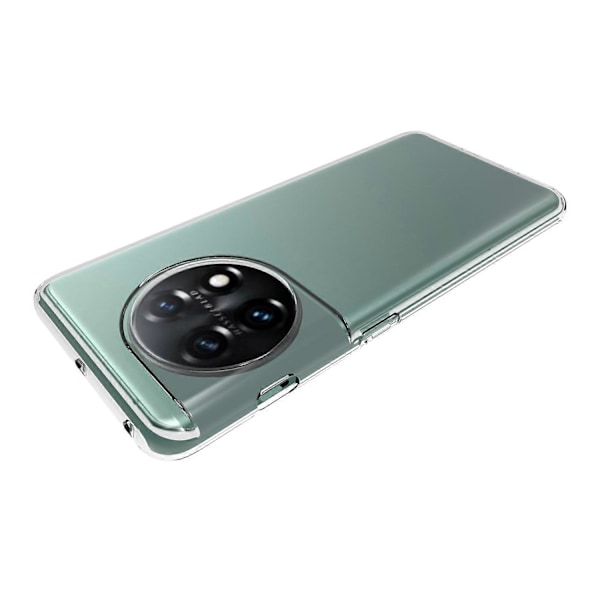 10 st/förpackning TPU-skal för OnePlus 11 5G, inre vattenmärkesfri, reptålig, kristallklart skydd