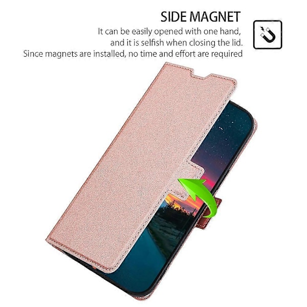OnePlus Nord 3 5G/Ace 2V 5G Korttipaikalla varustettu nahkainen puhelinkotelo, taitettava jalusta Multicolor Style D