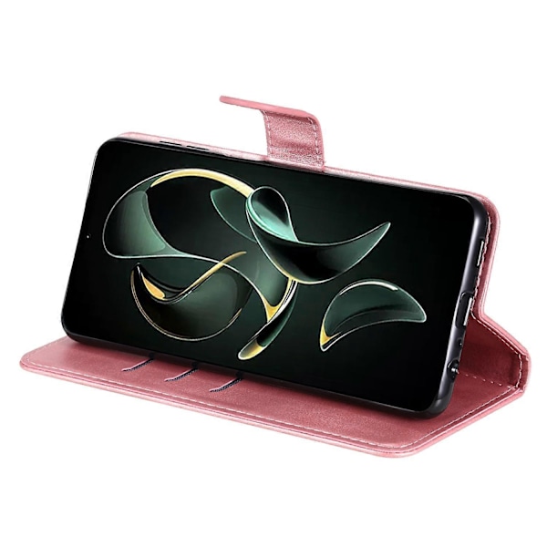 Til Xiaomi Redmi K60 Ultra/13T/13T Pro Etui Stødsikkert Cover Lynlås Lommepung Stativ Telefon Cover Multicolor Style B