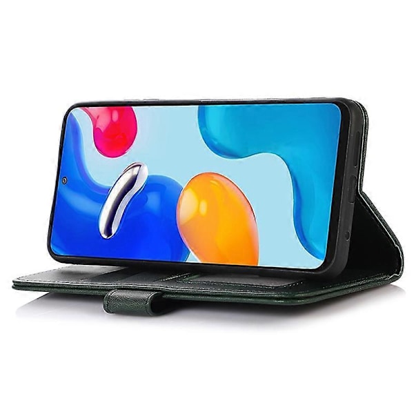 Til Samsung Galaxy A05 4G Etui Ko Læder Tekstur Anti-Ridse Læder Telefon Stand Cover Wallet Multicolor Style C