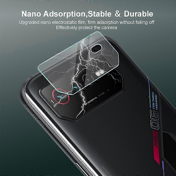 Kameraskydd för telefonlinser för Asus ROG Phone 6 5G