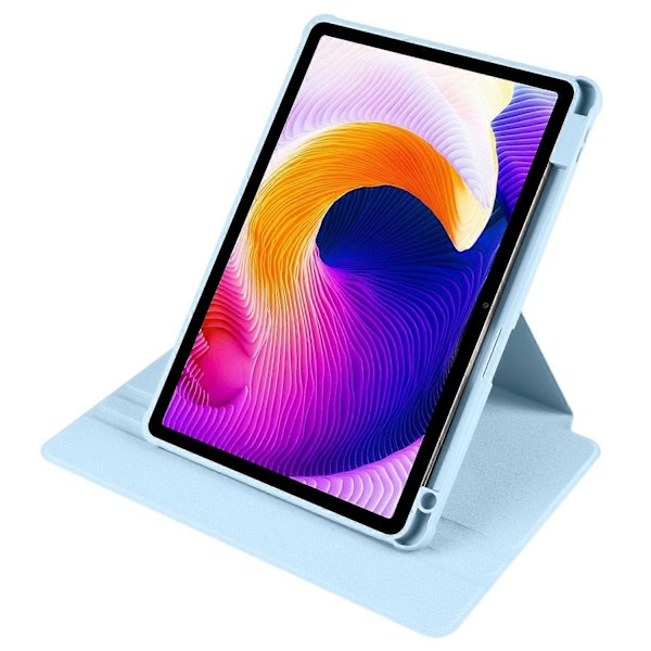 Fodral för Xiaomi Redmi Pad SE Läder Roterande Ställ Surfplatta Skydd Auto Sleep/Wake Multicolor Style C