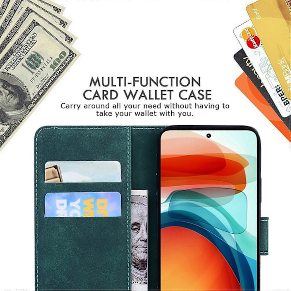 Til Xiaomi Redmi Note 12 Pro 5G/Note 12 Pro Speed 5G/Poco X5 Pro 5G Sommerfugl Print Telefon Cover Multicolor Style A