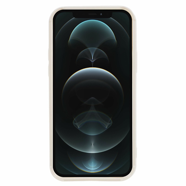För Iphone 12 Pro Max Tpu phone case 3d randigt mönster Anti-Scratch cover White