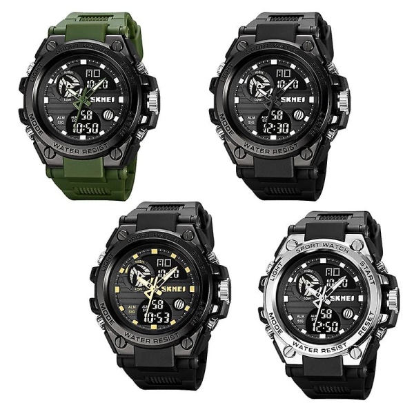 Skmei 2031 Vattentät Chronograph Herr Watch Svart Black