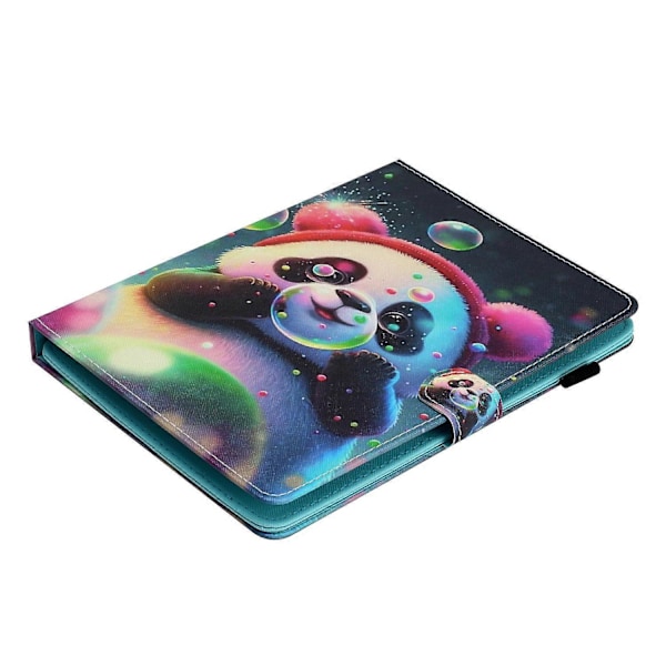 7-tommers Universal Tablet Case PU Læder Mønster Stand Kort Holder Beskyttelsescover Multicolor Style D