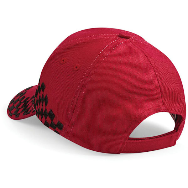 Beechfield Unisex Grand Prix Baseball Cap One Size Klassisk Rød Classic Red One Size