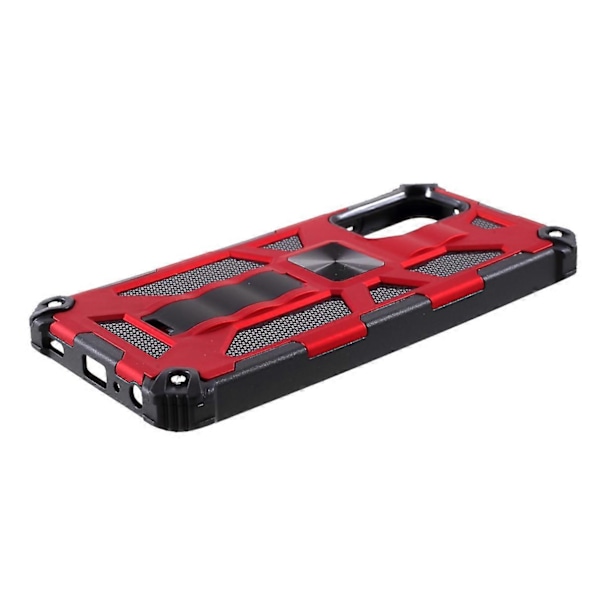 PC+TPU Suojakuori jalustalla ja magneettisella metallilevyllä Samsung Galaxy A52 4G/5G/A52s 5G -puhelimelle Multicolor Style A