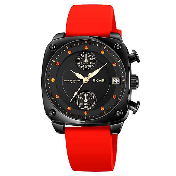 Skmei 1903 Vandtæt Quartz Ur Red