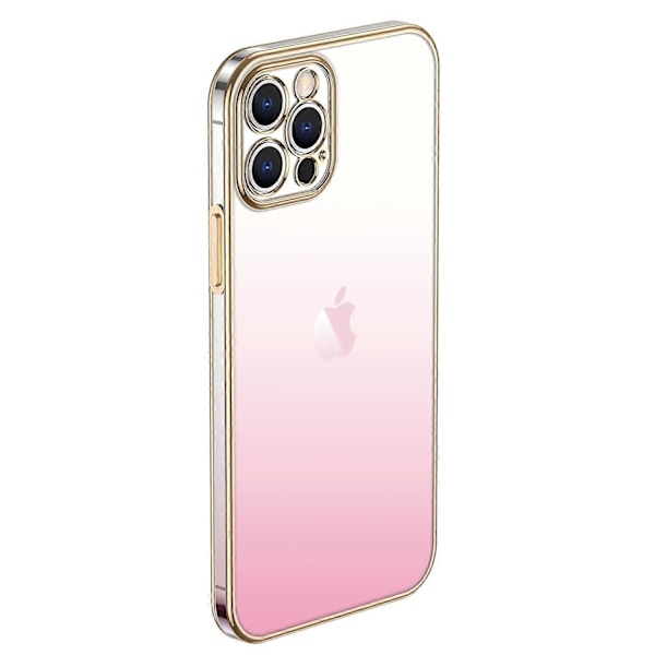 SULADA Godt Beskyttet Gradient Farge TPU Beskyttende Telefon Shell Deksel for iPhone 12 Pro Max