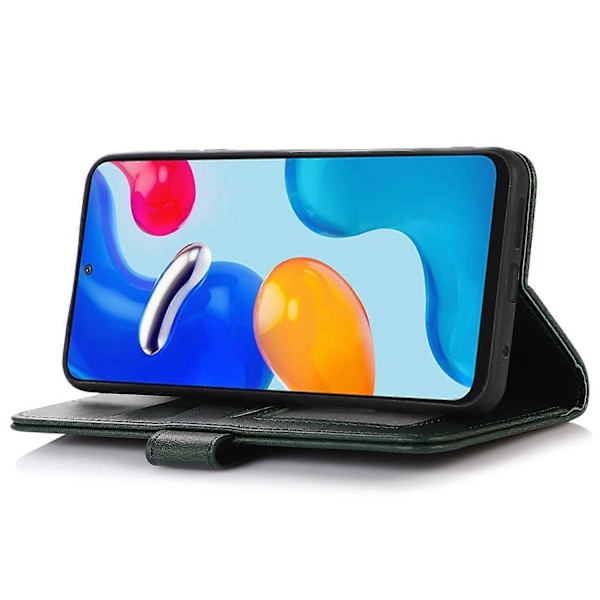 Til Samsung Galaxy A06 Etui Ko Lædertekstur Læder Wallet Telefon Cover med Støttefod Multicolor Style C