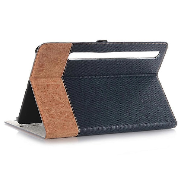 Til Samsung Galaxy Tab S9 FE Wallet Case Krydset Tekstur PU Læder Tablet Cover Multicolor Style B