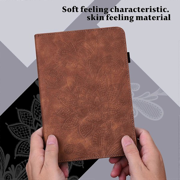 Læder tablet cover med kort slots og stativ til Lenovo Tab M11/Xiaoxin Pad 11 2024 Multicolor Style C