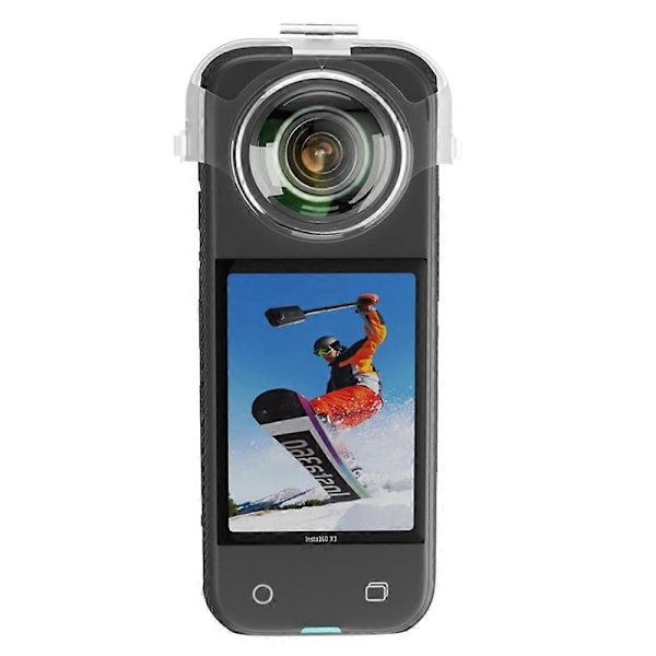 Typ A STARTRC 1111418 För Insta360 X3 PC Skyddande Linsskydd Transparent Anti-fall Kameraobjektiv