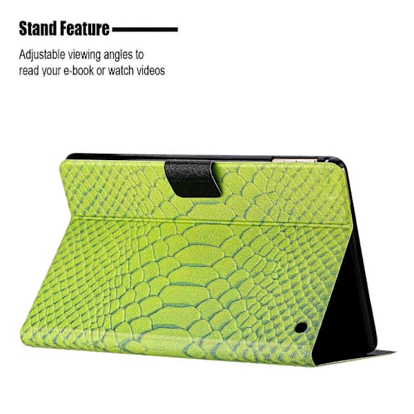 Til Fire Max 11 Smart Tablet Etui PU Læder Støtte Cover med Kortholder Multicolor Style B