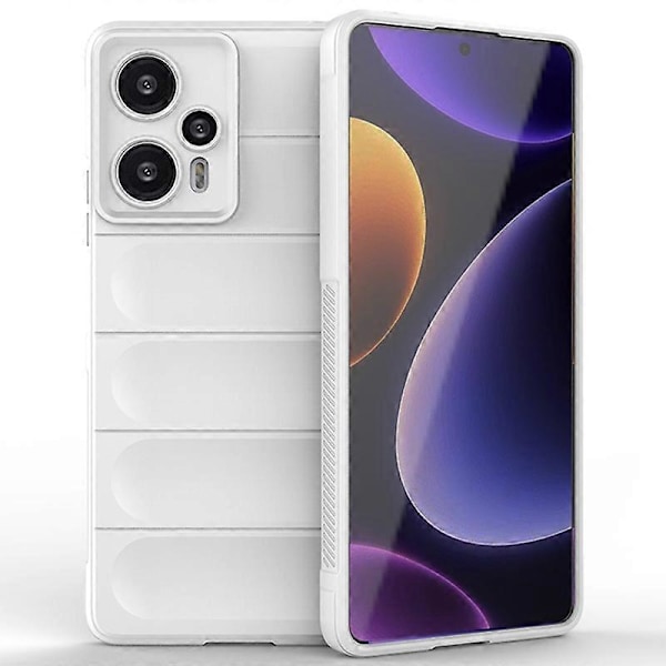 Flexibelt TPU-skal med robust baksida för Xiaomi Poco F5 5G/Redmi Note 12 Turbo Multicolor Style F