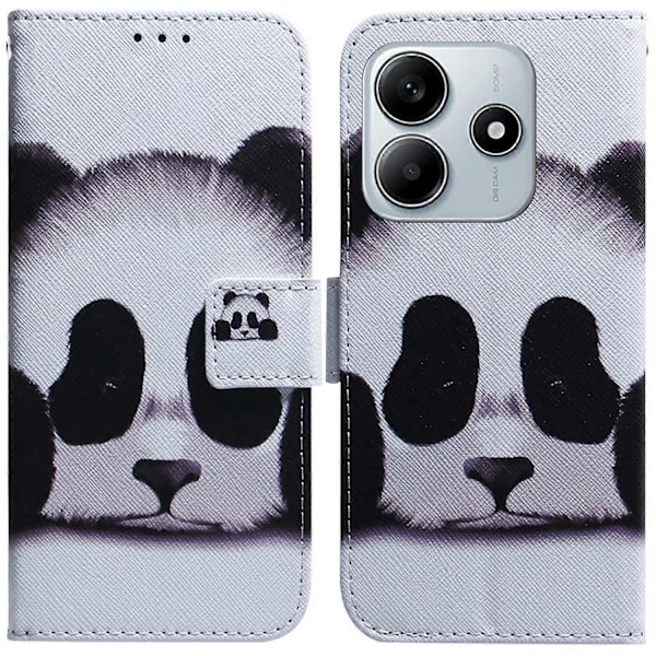 Xiaomi Redmi Note 14 5G -lompakkokotelo, kuvioitu nahkainen puhelinkotelo Multicolor Style G