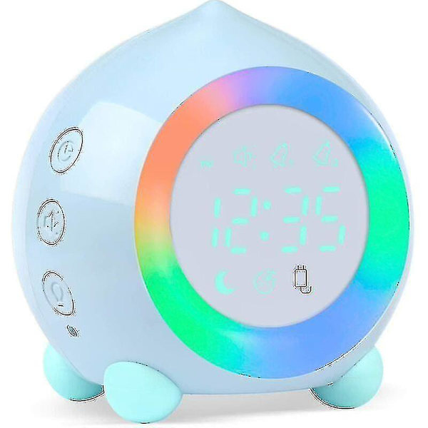 S Alarm C Up Digital LED Lamp Alarm C Girl Boys Day Ld Justerbar Volym Snooze Alarm C In USB Char-