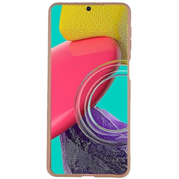 Mjukt TPU Matt Skal för Samsung Galaxy M53 5G, Anti-fingeravtryck, Anti-dropp Baksida Multicolor Style C