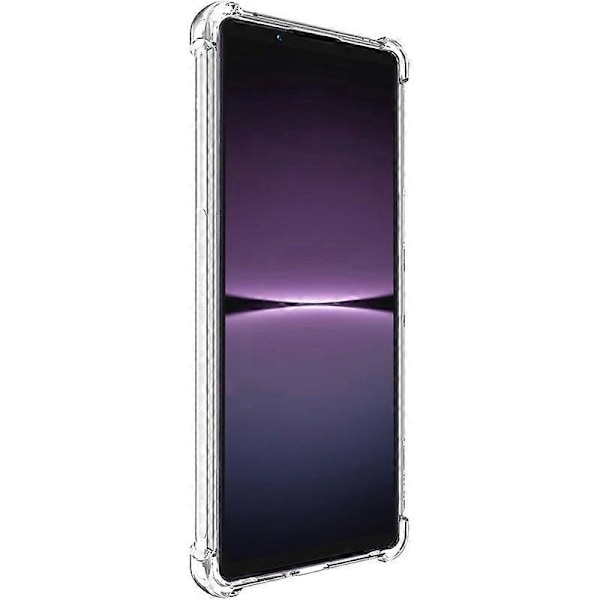 IMAK TPU Telefoncover med Airbag-beskyttelse mod Fald til Sony Xperia 1 V Multicolor Style B