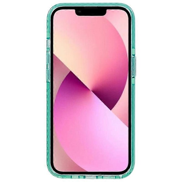 PC+TPU Cover til iPhone 13 6,1 tommer, faldsikker, klar mobiltelefon bagsidebeskyttelse Multicolor Style F