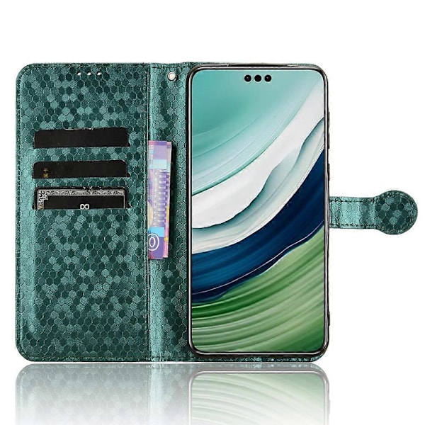 Til Huawei Mate 60 Etui PU Læder Støtteben Imprægneret Tegnebog Mobiltelefon Cover Multicolor Style A
