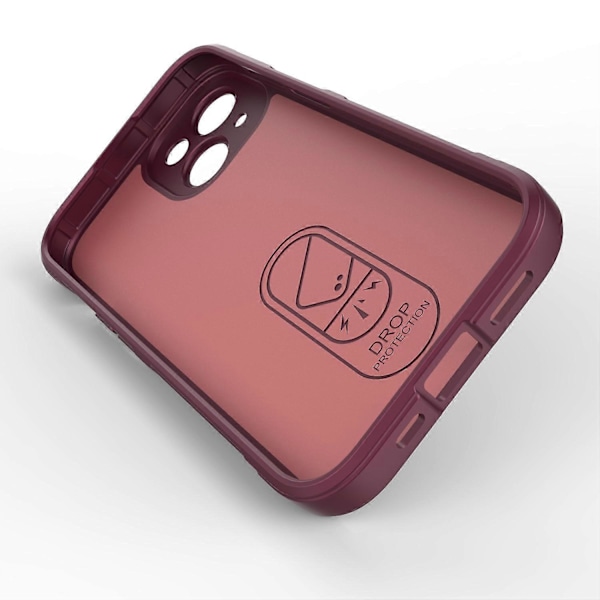 Mjukt TPU-mobilskal för iPhone 15, Stöttåligt och robust baksideskydd Multicolor Style E