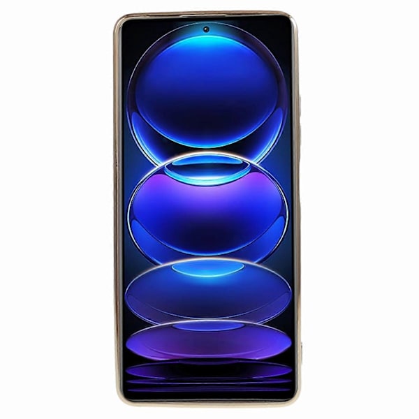 Kiiltävä TPU-puhelinkotelo Xiaomi Redmi Note 12 Pro 5G -puhelimelle, kameran suojaus, 6D-galvanointikansi Multicolor Style B