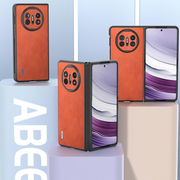 Skal för Huawei Mate X5 PU Läder+PC Nötskinn Textur Skyddande Fodral Multicolor Style D