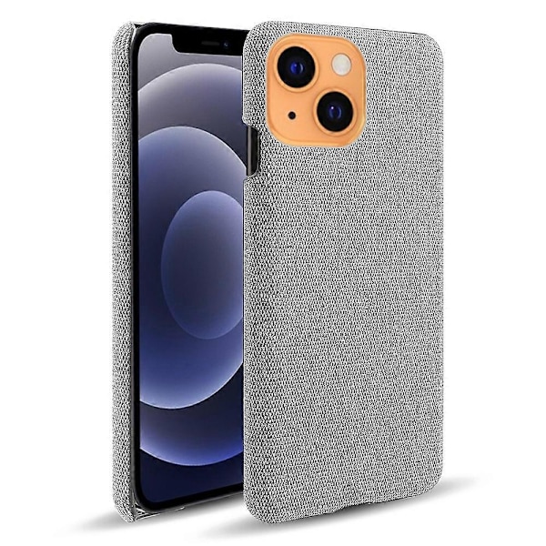 KSQ Tygbelagd Hårt Plastskal Fodral för iPhone 13 6.1 tum Multicolor Style F