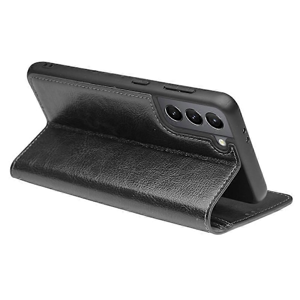 QIALINO Plånboksdesign Folio Flip Äkta Läder Telefonskal för Samsung Galaxy S21 Plus 5G