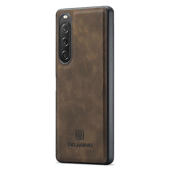 Sony Xperia 10 V -kotelo, matkapuhelin PU-nahka+PC+TPU-suojus Multicolor Style C