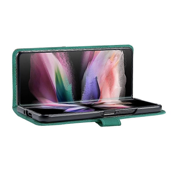 BINFEN COLOR BF05 Samsung Galaxy Z Fold6 5G -kotelolle PU-nahkainen geometrinen puhelinkuori Multicolor Style F