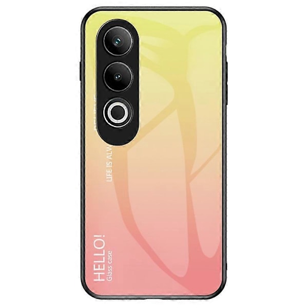 Skal för OnePlus Nord CE4 5G Härdat Glas Gradient Färg Telefonskal Multicolor Style J