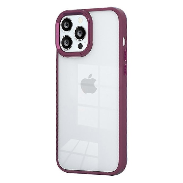 iPhone 15 Plus -puhelimelle Skin-touch Candy Color TPU+PC -puhelinkotelo, erittäin läpinäkyvä takakansi Multicolor Style E
