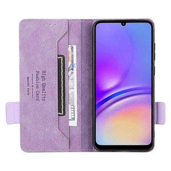 Samsung Galaxy A05 4G Kotelo PU Nahka Jalustalla Matkapuhelin Lompakkokotelo Multicolor Style C