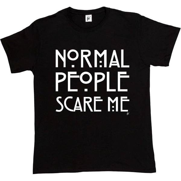 Fancy A Snuggle Normal People Scare Me American Horror Story Miesten T-paita Xx-large Black 3XL
