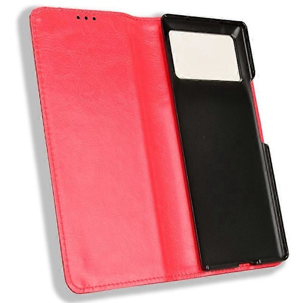 Til Xiaomi Mix Fold 3 5G Folde Etui Retro PU Læder Stand Telefon Cover Multicolor Style B