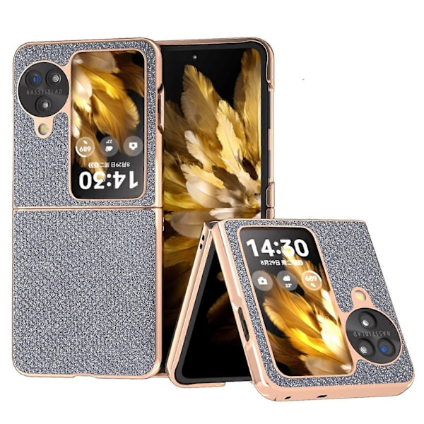 Til Oppo Find N3 Flip 5G Etui Rhinestone Tekstur Elektroplettering Telefoncover Multicolor Style B