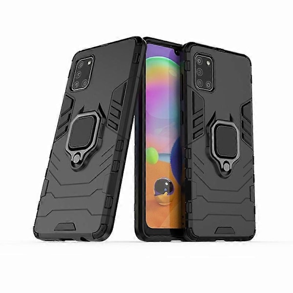 Stilrent PC+TPU-skal med Ställ för Galaxy A31