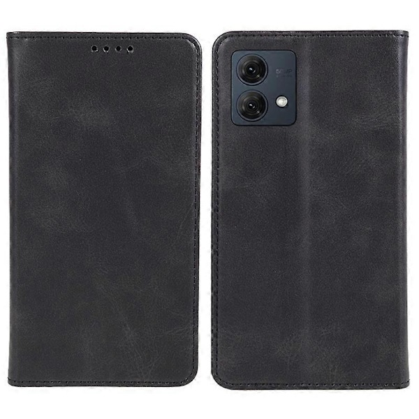 Motorola Moto G84 5G PU-nahkainen puhelinkotelo vasikannahka-kuvioinen jalustalla ja lompakkokannella Multicolor Style B