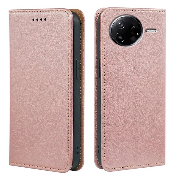 Til Xiaomi Poco F7 Pro 5G/ Redmi K80 5G Etui Wallet RFID-blokering Læder Telefon Cover Stærk Magnet