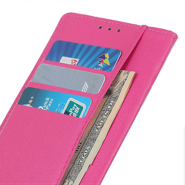 För Xiaomi Redmi Note 12S 4G Repskydd Mobilskal PU Läder Ställ Plånboksfodral Multicolor Style E
