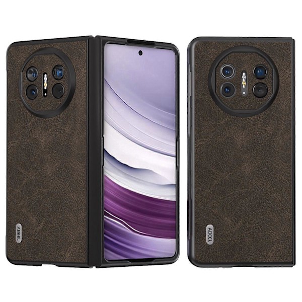 Skal för Huawei Mate X5 Litchi Textur PU Läder+TPU+PC Anti-fall Telefonskal Multicolor Style C