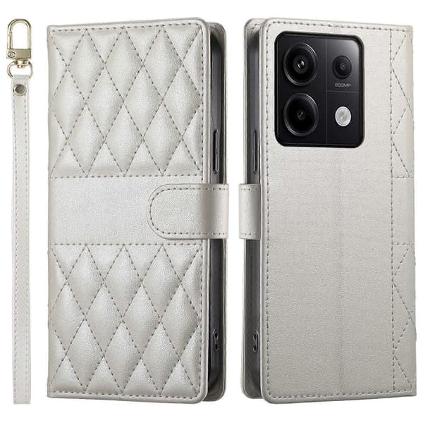 Kompatibelt med Xiaomi Redmi Note 13 Pro 5G Mobilskal Multicolor Beige